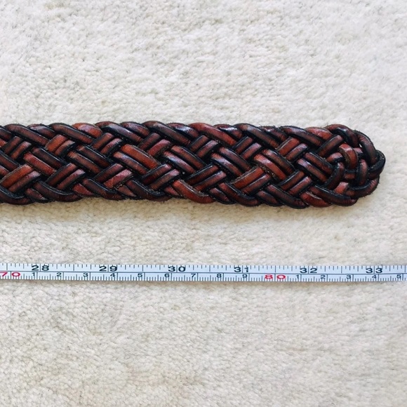 Talbot Brown woven Leather Belt main image 4
